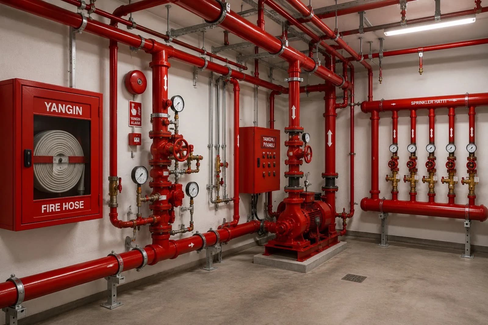 Yangın pompa odası